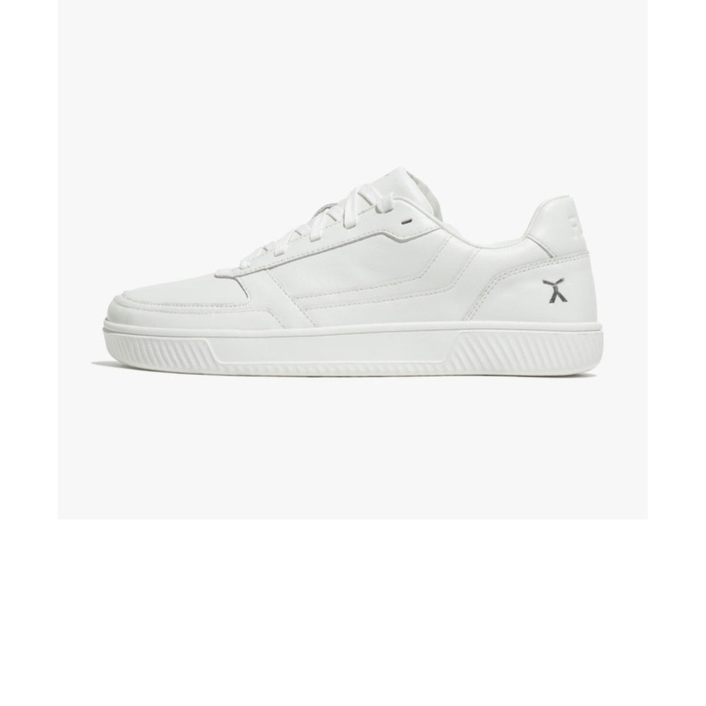 Flux Footwear Adapt Leather Trainer White Minimalist Zero Drop Sneakers Mens 10